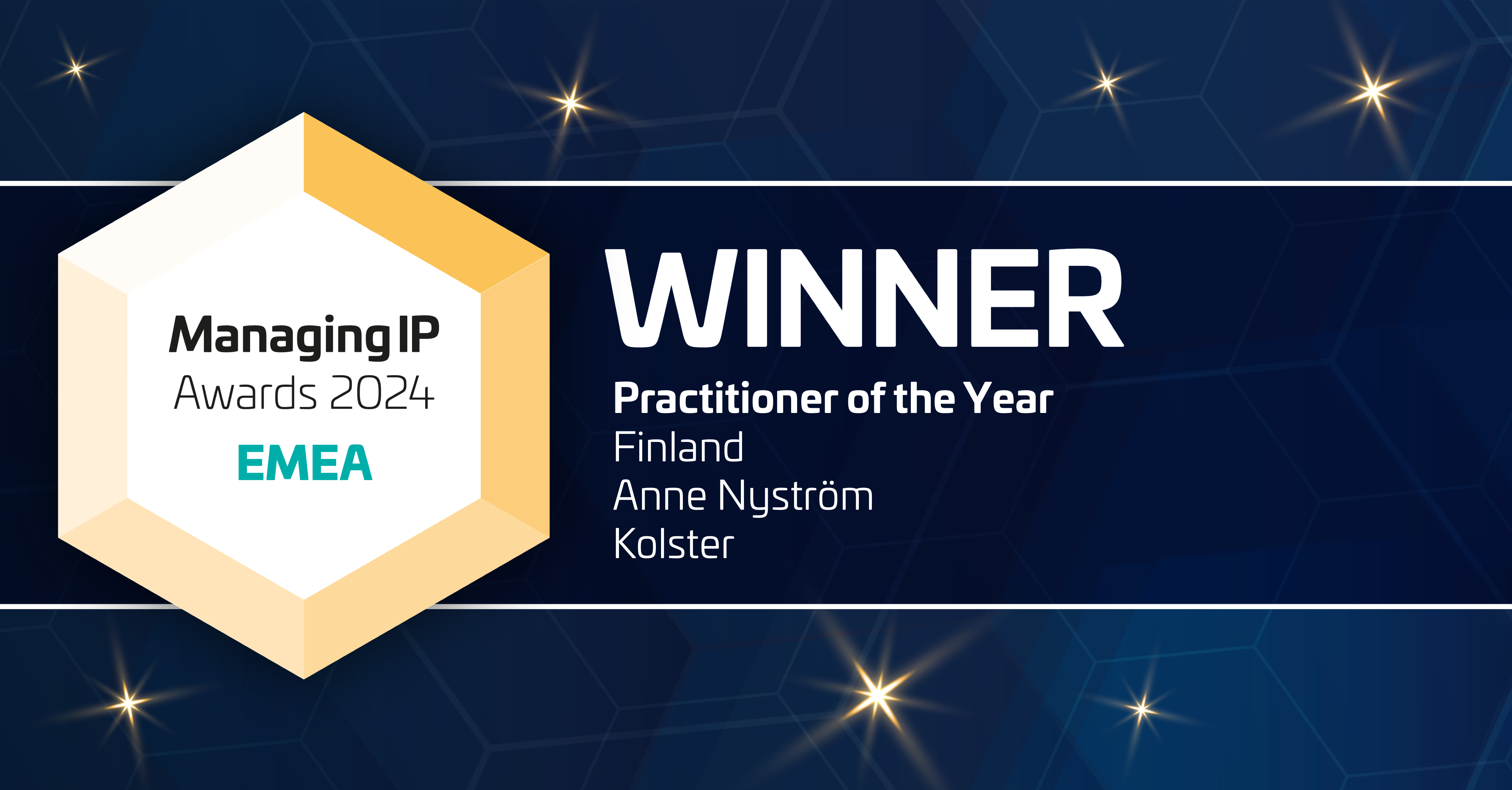 Kolster - Finland Practitioner of the Year